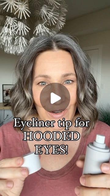 Kim Laughren on Instagram: "EYELINER Tip for Hooded Eyes! 💗

Did you know you can take any of your favorite eyeshadow colors and turn them into eyeliner?
All you need is a little setting spray or water and an angled brush!

If you’ve been struggling with eyeliner on your hooded eyes try creating a little wing by going from the bottom lash line and angle upwards. 
You create a little lift in the eye without having to deal with the hood! 👍 🙌

Your eyes will appear more lifted!✨✨✨

Seint products used : 
Trust eyeshadow 
Setting Spray 
Line Brush 

💁‍♀️Need makeup help? I can color match you to your very own cream makeup palette and show you how easy this makeup is to use.

➡️Comment LINK below.🥰

#easymakeup #5minutemakeup #eyelinertips #eyelinerforhoodedeyes #instanteyelift #makeuptips How To Do Eyeliner With Hooded Eyes, Mascara Hooded Eyes, How To Line Hooded Eyes, Winged Eyeliner For Hooded Eyes Over 40, Smokey Eyeliner Hooded Eyes, Eyeliner For Small Hooded Eyes, Easy Winged Eyeliner For Hooded Eyes, How To Apply Eyeliner For Hooded Eyes, Party Makeup Hooded Eyes