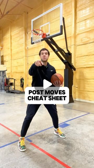 Fadeaway Fitness on Instagram: "POST MOVES CHEAT SHEET 📝📝 — Follow @fadeawayfit for more Basketball Skills Content Daily !! •• #FadeawayFitness  . . . . . #basketball #basketballtraining #basketballtrainer #basketballworkout #basketballtips #basketballdrills #basketballmoves #basketball🏀 #explore #explorepage" Post Moves Basketball, Basketball Practice Plans, Basketball Workouts Training, Basketball Moves, Basketball Practice, Basketball Plays, Basketball Tips, Youth Basketball, Basketball Workouts