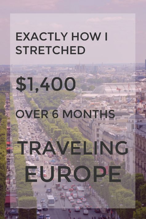 Exactly how spent only $1400 over 6 months traveling Europe Travelling Europe, Traveling Europe, Long Term Travel, Backpacking Europe, Voyage Europe, Budget Travel Tips, I Want To Travel, Backpacking Travel, Free Email