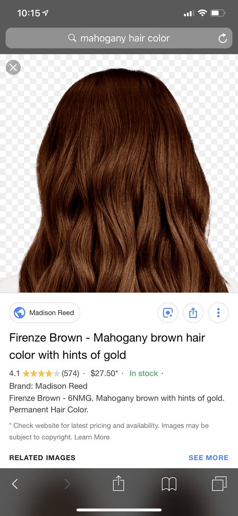 Golden Mahogany Brown Hair, Mahogany Brown Hair Color, Mahogany Brown Hair, Hair Color Mahogany, Mahogany Hair, Face Ideas, Madison Reed, Golden Brown Hair, Mahogany Brown