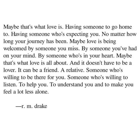 R. M. Drake on Instagram: “Drop your fav emoji is you relate. • There are about a few sets left of the cyber Monday sale..via the link on my bio loves.” Want To Go Home Quotes, I Want To Go Home, You Are My Home, Working On Me, I Have No One, Love Conquers All, New Relationships, Thoughts And Feelings, What Is Love