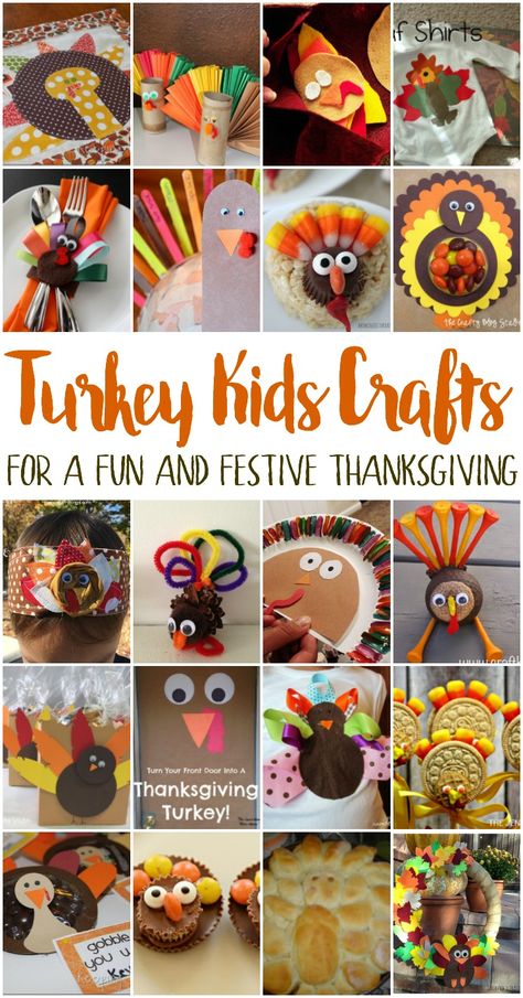 Oh my Thanksgiving is just around the corner. These quick and easy turkey kids crafts are perfect for getting in the spirit of the season. These easy turkey projects for kids will keep little hands busy while big people tend to the feast and the football! They are fun for building exciting for the big … Turkey Kids Crafts, Turkey Projects For Kids, Kids Thanksgiving Art Projects, Turkey Art Projects, Quick Kids Crafts, Thanksgiving Art Projects, Turkey Crafts Kids, Turkey Disguise Project, Turkey Project