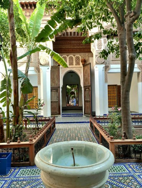 Bahia Palace ("The Beautiful") | Marrakech | Only a portion of the 20 acre, 150-room palace is open to the public. Bahia Palace, Marrakech, The Public, Morocco, Palace, Beautiful Places