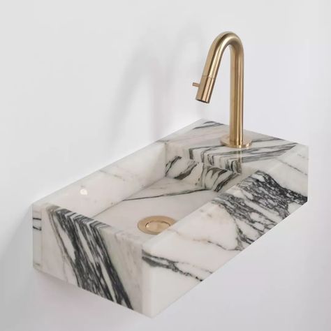 Elevate your handwashing experience with our exquisite Porto handwashers! From sleek marble to rustic travertin, we've got a stunning array of materials and colors to match your style. But our heart belongs to the timeless elegance of blue white marble 💙 #handwasher #furnified #handenwasser #badkamerinspiratie Marble Bathroom Sink, Toronto Houses, Vintage Sink, White Marble Bathrooms, Restroom Design, Guest Toilet, Marble Sinks, Marble Vanity Tops, Downstairs Bathroom