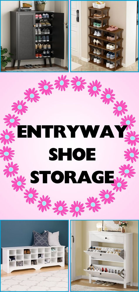 Discover practical entryway shoe storage ideas on Amazon, combining style and functionality to keep your space organized and clutter-free. Perfect for every home style! Shoe Storage For Entryway, Practical Entryway, Entryway Shoe Storage Ideas, Small Foyer, Shoe Storage Ideas, Entryway Shoe Storage, Small Entry, Entryway Shoe, Narrow Shoes