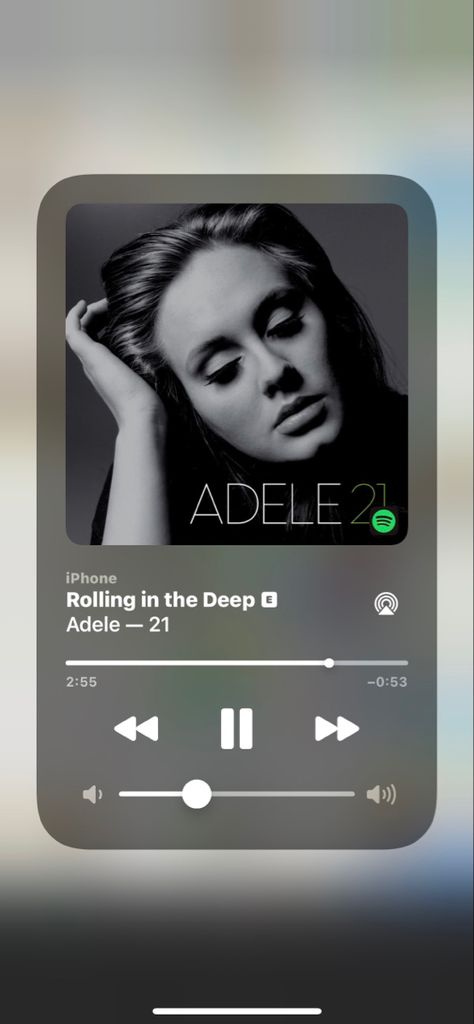 Musica Spotify Iphone, Adele Music Videos, Adele Rolling In The Deep, Spotify Iphone, Adele 21, Skyfall Adele, Adele Wallpaper, Adele Music, Musica Spotify