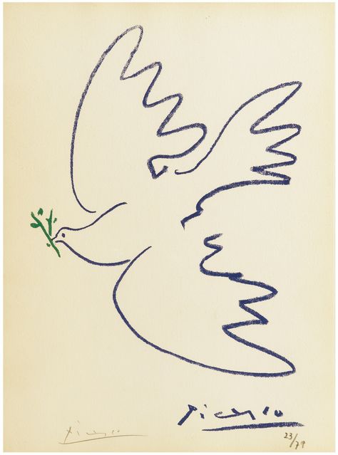 Picasso Dove Of Peace, Picasso Dove, Pablo Picasso Drawings, Picasso Drawing, Pablo Picasso Art, Art Picasso, Dove Of Peace, Istoria Artei, Picasso Paintings