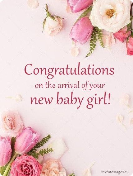 New Baby Girl Wishes, Newborn Baby Girl Quotes, Welcome Baby Girl Quotes, Congrats Baby Girl, Baby Born Congratulations, Born Quotes, Newborn Baby Quotes