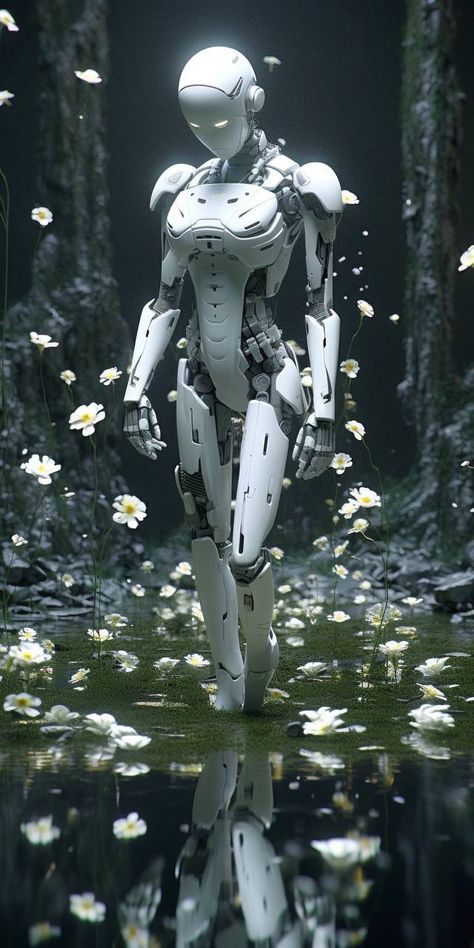 Robotic Wallpaper, Humanoid Robot Art, Porcelain Robot, Humanoid Robot Concept Art, Intelligence Wallpaper, Robot Photography, Robot Humanoid, Cyberpunk Robot, Robot World