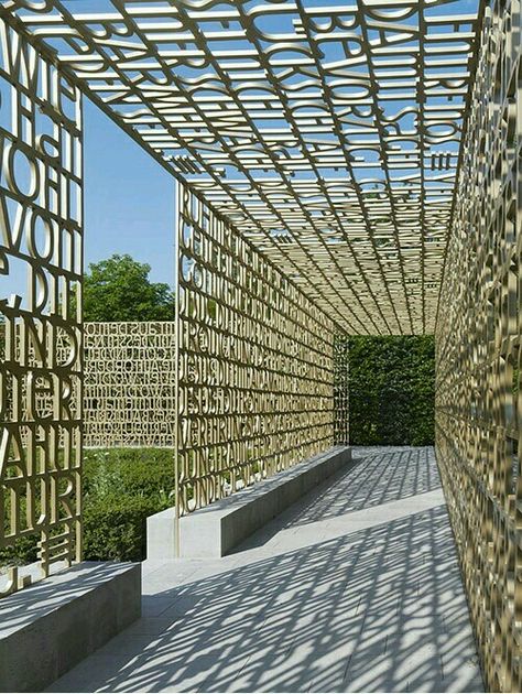 Pergola Ideas Berlin Design, Gardens Of The World, Lan Can, Shade Structure, Environmental Design, Canopy Tent, European Designs, Facades, Urban Design