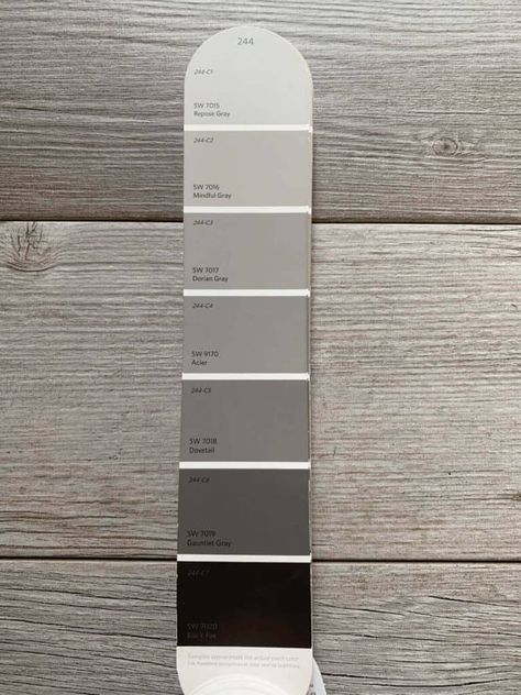 Sw 7016 Mindful Gray, Perfect Greige, Dorian Grey, Gray House Exterior, Gray Exterior, Mindful Gray, Repose Gray, Exterior House Color, Living Room Redo