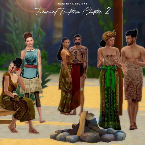 Sims 4 Samoan Cc, Ts4 Island Living Cc Clothes, Sims 4 Caribbean Cc, Sims 4 Traditional Clothes, Polynesian Sims 4 Cc, Sims 4 Island Clothes, Sims 4 Castaway Cc, Sulani Sims 4 Cc, Sims 4 Cultural Cc