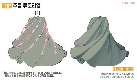 Digital Painting Tutorials Clothes, Clothe Shade Reference, Shirt Blowing In The Wind Reference, Shading Clothes Digital, Person In A Box Drawing Reference, Flowy Dress Reference Drawing, Coloring Clothes Digital, How To Shade Clothes Digital Art, Cape Reference Drawing