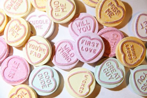 Loveheart Lollies... Yum.. Love Heart Sweets, Self Love Tattoo, Craft Stalls, Glitter Art, Xmas Tree Ornament, Candy Hearts, Candy Girl, Sweet 16 Parties, Pottery Crafts