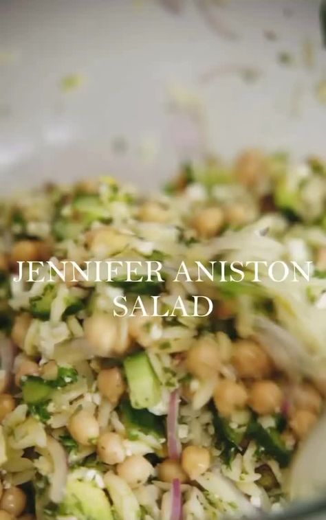 Aniston Salad, Suddenly Salad, Cooking Lunch, Jen Aniston, Low Carb Salad, Salad Ideas, Tasty Vegetarian Recipes, Homemade Dinner, Healthy Chef