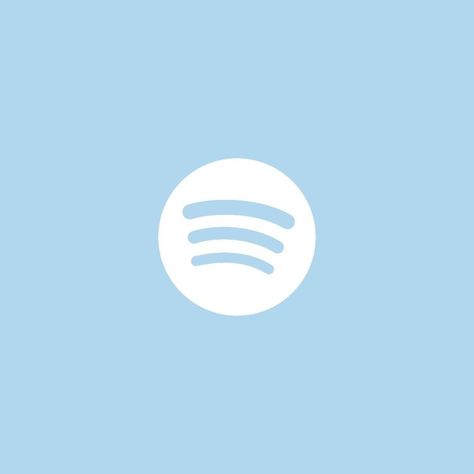 Spotify Logo, Winter App, Spotify Icon, Blue Quotes, Teddy Bear Wallpaper, Mail Icon, Baby Blue Aesthetic, Light Blue Aesthetic, Ios App Icon Design