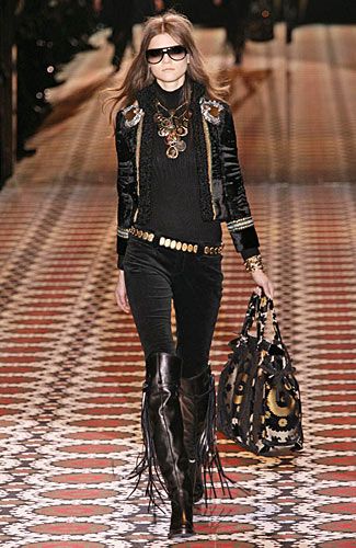 Boho Rock Outfit, 2008 Fashion Trends, Rock Chic Outfit, Rock Chic Outfits, 2008 Fashion, 2008 Runway, Boho Rock, Fairytale Fashion, Rodeo Outfits