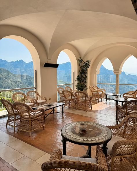 Every view from the Caruso Belmond hotel is just magic ✨ Italian Vibes, Ravello Italy, Belmond Hotels, Just Magic, Italian Wedding, Mediterranean Style, Dress Outfit, Amalfi Coast, Italian Style