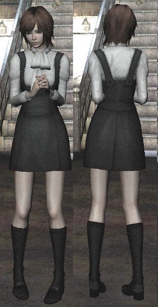 Protagonist Outfit, Horror Game Protagonist, Video Game Outfits, Game Protagonist, Japanese Horror, Fatal Frame, Soft Gamine, Retro Horror, Female Protagonist