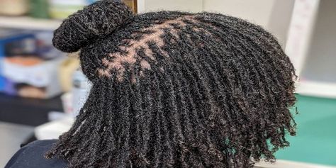 How To Grow Sisterlocks Fast - Natural Hair Insights How To Grow Dreadlocks, Sisterlocks Hairstyles, Sisterlocks Installation, Sisterlocks Journey, Accelerate Hair Growth, Sisterlocks Styles, Natural Hair Shampoo, Best Natural Hair Products, House Items