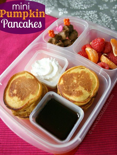 100+ School Lunches Kids Will Actually Want to Eat - One Crazy House Veggie Lunch Ideas, Morning Snacks, Cheese Taco, Preschool Lunch, Pumpkin Pancake Recipe, Toddler Recipes, Easy Lunch Boxes, Toddler Lunches, Healthy School