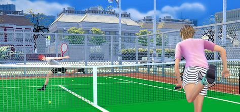 Sims 4 CC: Best Tennis Attire, Outfits, Poses & More – FandomSpot Sims 4 Golf Poses, Sims Tennis Cc, Sims 4 Olympics Cc, Sims 4 Tennis Outfit, Tennis Sims 4 Cc, Sims 4 Tennis Mod, Sims 4 Track And Field, Sims 4 Cc Tennis Court, Sims 4 Hockey Cc