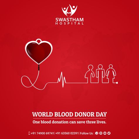 Blood Donation Day, World Blood Donor Day, Blood Donor Day, Blood Donor, Pedicure At Home, First Blood, Blood Donation, Creative Ads, Photography Editing