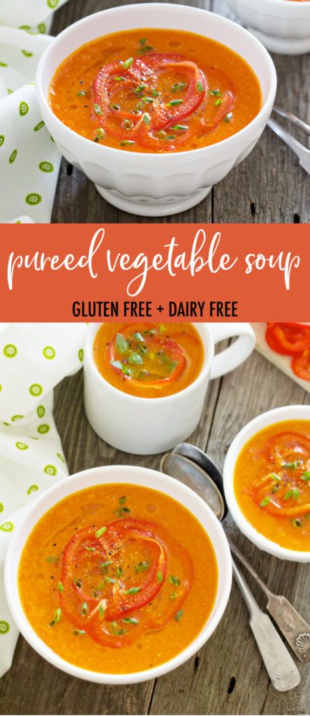 Pureed Vegetable Soup, Puree Soup Recipes, Vegetable Puree Soup, Pureed Diet, Liquid Diet Recipes, Roasted Vegetable Soup, Soft Foods Diet, Eat More Vegetables, Vegetable Soup Recipe