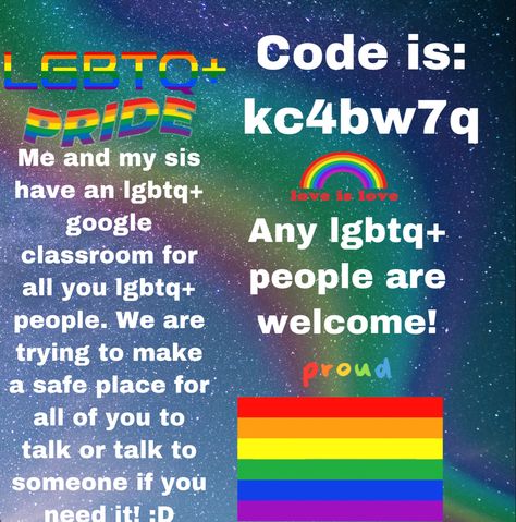 ✨🏳️‍🌈❤️🌈✨ Google Classroom Codes To Join For Fun, Google Classroom Codes, Pride Stuff, Google Classroom, Give It To Me, Digital Art, My Life, Coding, Quick Saves