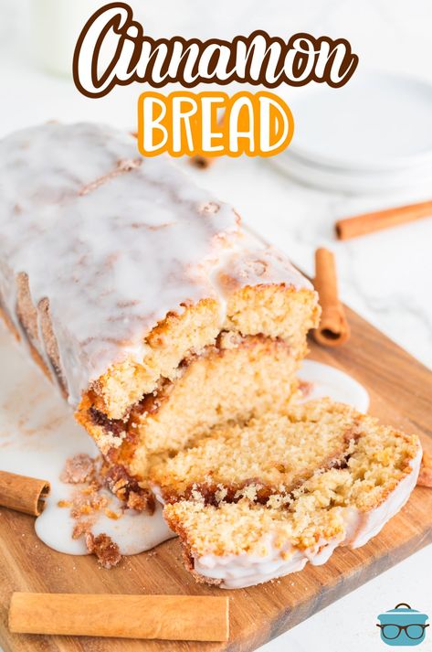 Cinnamon Breads, The Country Cook Recipes, San Francisco Sourdough, Cinnamon Sugar Bread, Sweet Quick Bread, Cinnamon Streusel Muffins, Lemon Poppyseed Bread, Sugar Bread, Strawberry Bread