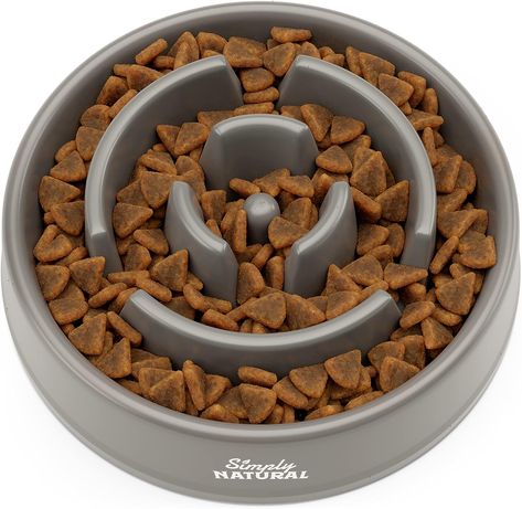 BPA-FREE + PET SAFE: Our slow feeder dog bowl is BPA, PVC, and phthalate-free. Built with only safety-tested materials, our dog slow feeder bowl guarantees your dog only eats what you give it. BETTER PORTION CONTROL: Our dog bowls to slow down eating and increase eating time by 8x on average. Prevent choking, vomiting, overeating, and indigestion. Help your pet develop healthier eating habits. Slow Feeder Dog, Labyrinth Design, Dog Food Bowls, Slow Feeder, Raw Food Diet, Wet Dog Food, Dog Feeder, Food Out, Dog Bowl