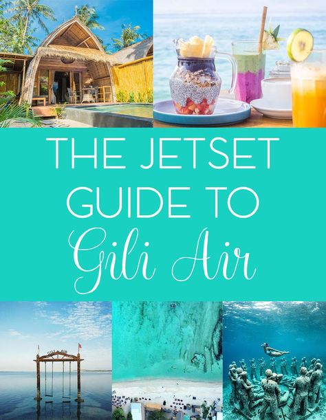 The Gili Air Guide - Where to eat, what to do and where to stay in Gili Air - JetsetChristina Gili Islands Bali, Places In Bali, Watch Sunset, Kenny Flowers, Trip To Bali, Gili Islands, Bali Honeymoon, Maldives Honeymoon, Infinity Pools