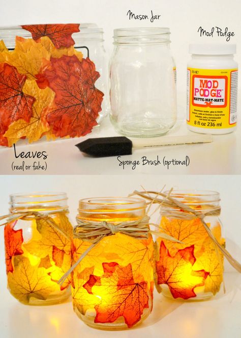 Autumn Leaves Craft, Leaf Projects, Diy Leaves, Fall Arts And Crafts, Fall Art Projects, Colorful Wreath, Easy Diy Decor, Diy Thanksgiving, Crafts Easy