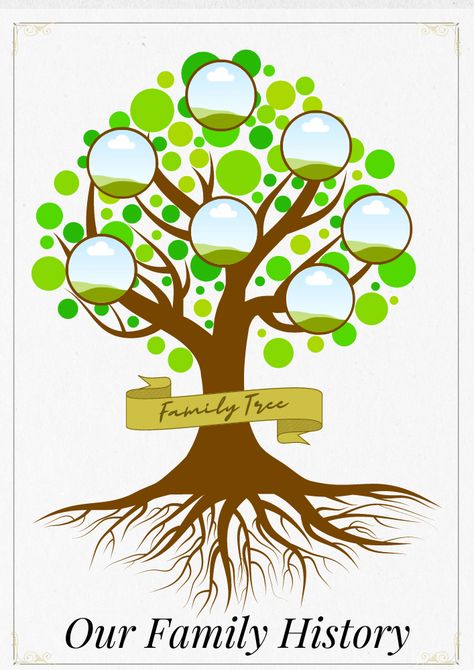 Download a Free Family Tree Templates Family Tree 8 Members, Family Tree Designs Templates, Family Tree Outline, Family Tree Format, Family Tree Background, Family Tree Forms, Family Tree Templates, Slate Ideas, Blank Family Tree Template