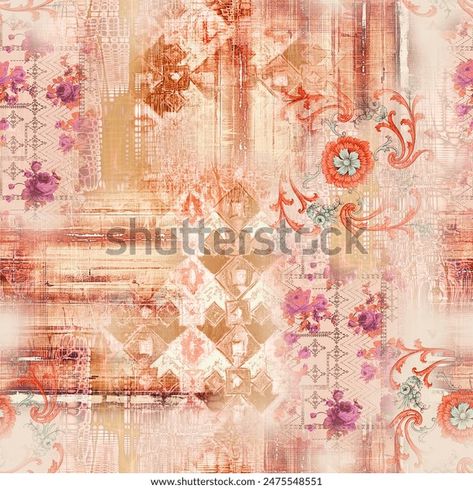 Flower Pattern Multicolor Texture Pattern Illustration Stock Illustration 2475548551 | Shutterstock Abstract Pattern Design, Texture Color, Channel Art, Schedule Design, Real Estate Flyers, Industrial Art, Color Palette Generator, Holiday Illustrations, Collage Maker