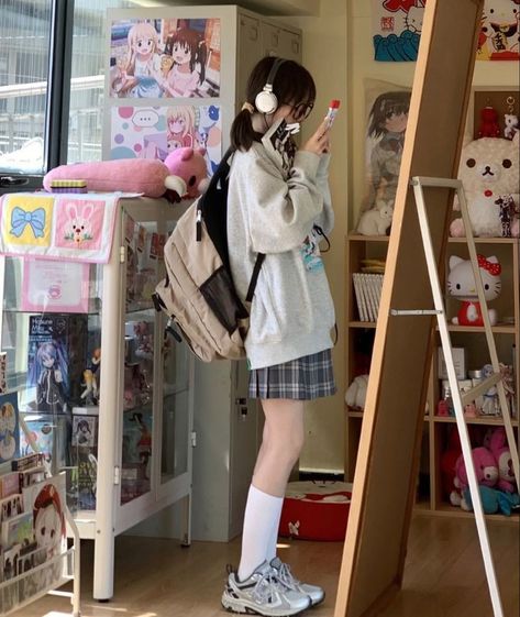 Kawaii Fashion Outfits, Japanese Aesthetic, Asian Style, Korean Outfits, Dream Clothes, Kawaii Fashion, Aesthetic Outfits, Cute Casual Outfits, Pose Reference