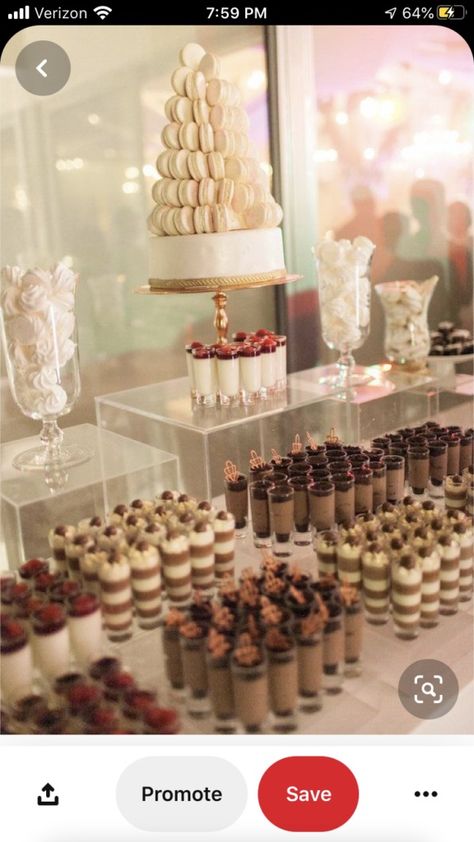 Creative Wedding Desserts That Aren’t Wedding Cake - abbyqphoto.com Wedding Treats Table, Treats Table, Cake Alternatives, Twilight Wedding, Tasty Cake, Dessert Items, Canned Frosting, Dessert Bar Wedding, Dessert In A Jar