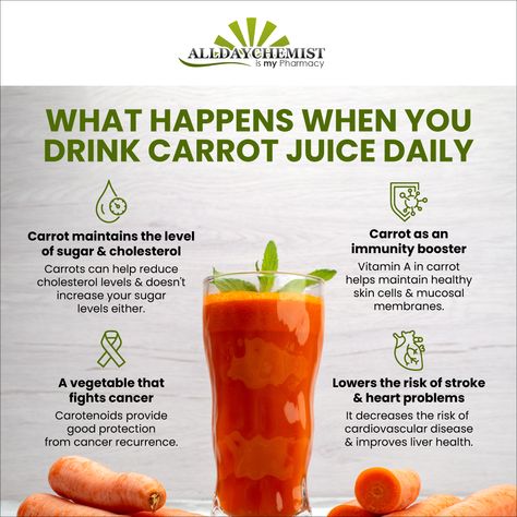 Carrot Juice Benefits, Juice Benefits, Healthy Cholesterol Levels, Boost Memory, How To Prevent Cavities, Natural Drinks, Carrot Juice, Batch Cooking, Healthy Juices