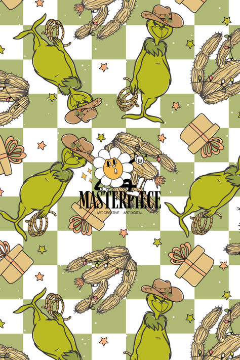 Grinch Seamless Pattern, Christmas Seamless Pattern, Mr Grinch, Merry Grinchmas, Fabric Printing, Grinch Christmas, Grinch, Fabric Patterns, Seamless Pattern