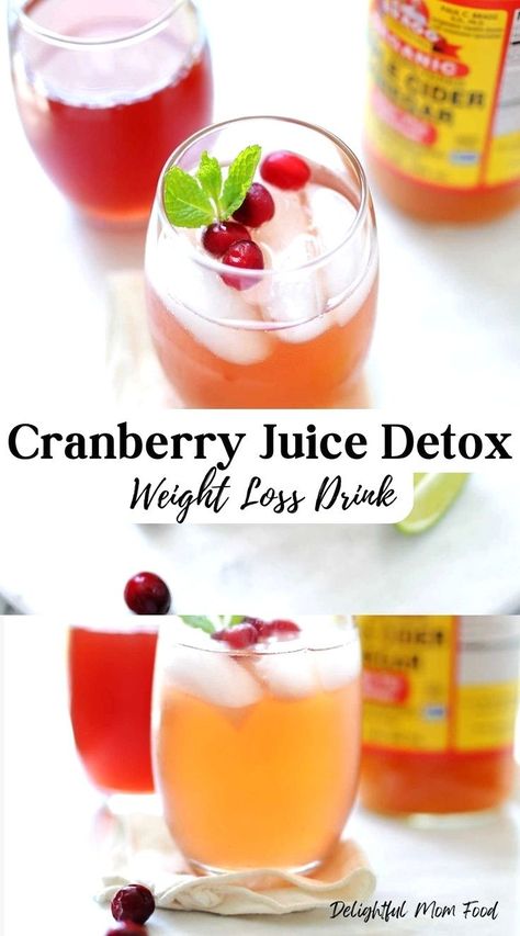 Cranberry Juice Cleanse, Flat Tummy Water Recipes, Cranberry Juice Detox, Flat Belly Detox Water, Cranberry Juice Benefits, Cranberry Detox, Best Detox Water, Belly Detox, Flat Belly Detox