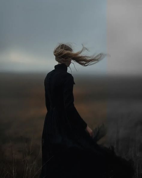 Full Color Image in ai-img-gen.com 🔸 iconic Photograph of woman by Annie Leibovitz. Expert composition 🔸 From Midjourney AI Image Woman In A Field, Hair Blowing In The Wind, Woman's Back, Blowing In The Wind, Annie Leibovitz, Color Image, Female Photographers, Colour Images, The Wind