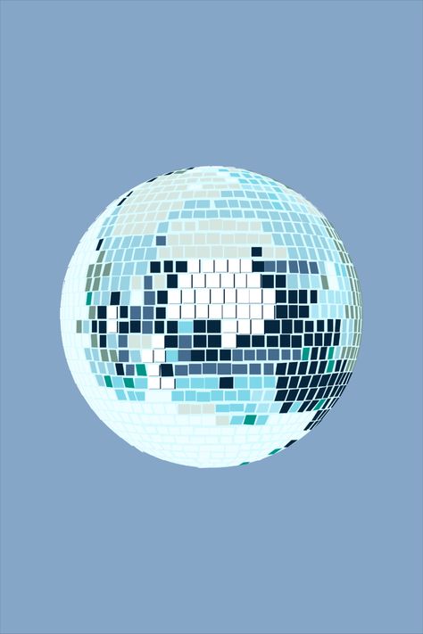 for a dance party or night #Blue_Disco_Wallpaper #Blue_Aesthetic_Posters #Blue_Aesthetic_Pics #Disco_Ball_Collage Blue Disco Ball Wallpaper, Blue Mirrorball, Blue Aesthetic Prints, Blue Disco Ball, Ball Printable, Disco Ball Poster, Photo Bleu, Dance Clubs, Pastel Poster