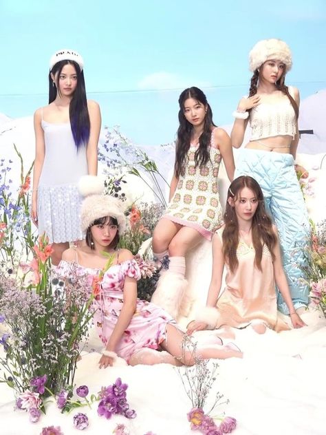 Le Sserafim Antifragile Concept Photos, Antifragile Concept Photos, Antifragile Concept, Le Sserafim Antifragile, Sour Grapes, Concept Album, Blue Flame, Huh Yunjin, Kpop Posters