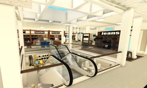 Bloxburg Airport Ideas, Bloxburg Mall Ideas Exterior, Bloxburg Mall Exterior, Mall In Bloxburg, Bloxburg Airport Layout, Bloxburg Parking Lot Sign Decal Codes, Bloxburg Mall Layout, Bloxburg Airport, Bloxburg Hotel Ideas