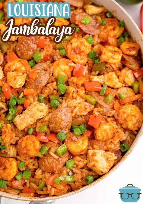 Louisiana Jambalaya Recipe, Seafood Jambalaya Recipe, Jumbolia Recipes, Jambalaya Recipe Slow Cooker, Louisiana Jambalaya, Best Jambalaya Recipe, Seafood Jambalaya, Jambalaya Recipe Instant Pot, Jambalaya Recipe Easy