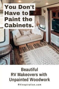 Rustic Rv Decorating Ideas, Paint Rv, Motorhome Remodel, Recycle Projects, Rv Redo, Motorhome Interior, Rv Interior Remodel, Camper Interior Design, Caravan Makeover