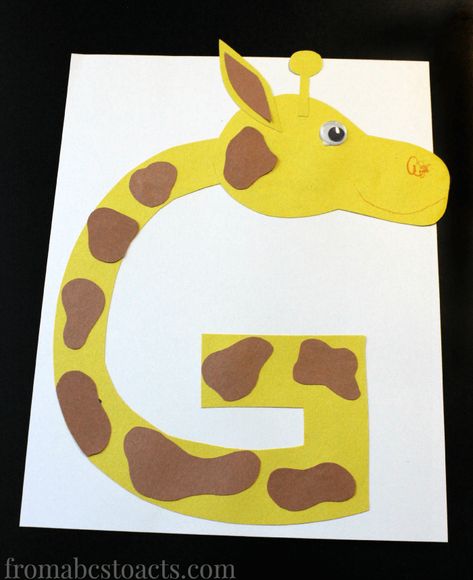 20+ Free Letter G Crafts for Preschoolers Tk Crafts, G Is For Giraffe, Preschool Alphabet Book, Letter G Crafts, Giraffe Craft, Fun Preschool Crafts, Letter G Activities, Preschool Letter Crafts, Giraffe Crafts