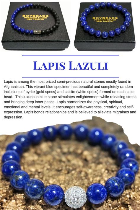 Three different blue lapis lazuli beaded bracelets for guys. Chakra Bracelet Diy, Bracelets For Guys, Man Overboard, Beaded Bracelet For Men, Necklaces For Men, Men Bracelets, Mens Bracelets, Black Onyx Bracelet, Bracelet Pearl