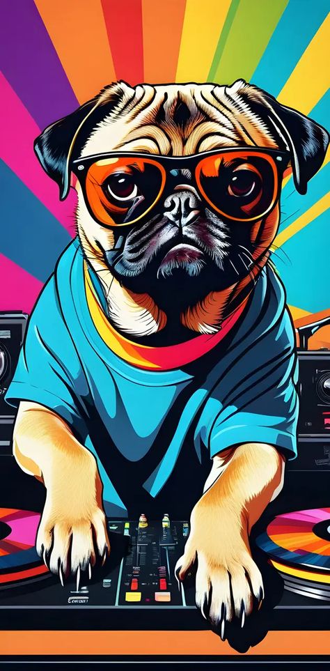 Pug Life is ‘the’ Life wallpaper by Ruftup_Designs - Download on ZEDGE™ | 2d3c Pug Cartoon Wallpaper, Pug Wallpaper, Pug Cartoon, Life Wallpaper, Uhd Wallpaper, Wallpaper Cartoon, Cute Pugs, Pug Life, Cartoon Wallpaper