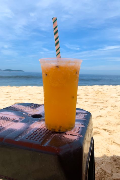 Ipanema Beach, Passion Fruit, Brazil, Fruit, Caipirinha